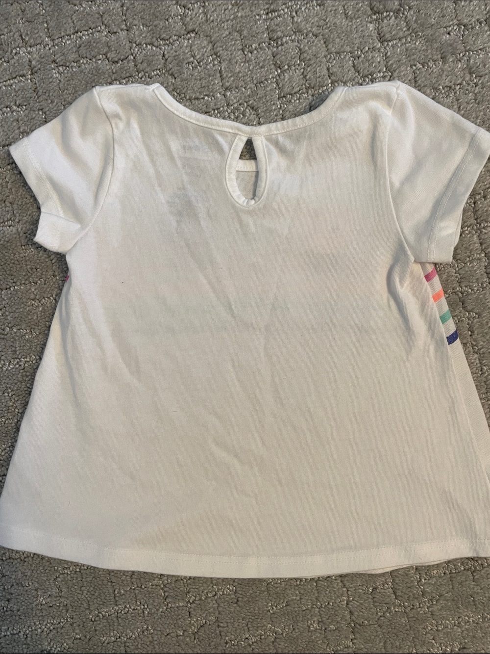 Disney Girls Short-Sleeve Tees in White and Mint with Dumbo & Kitten Prints - Picture 4 of 8